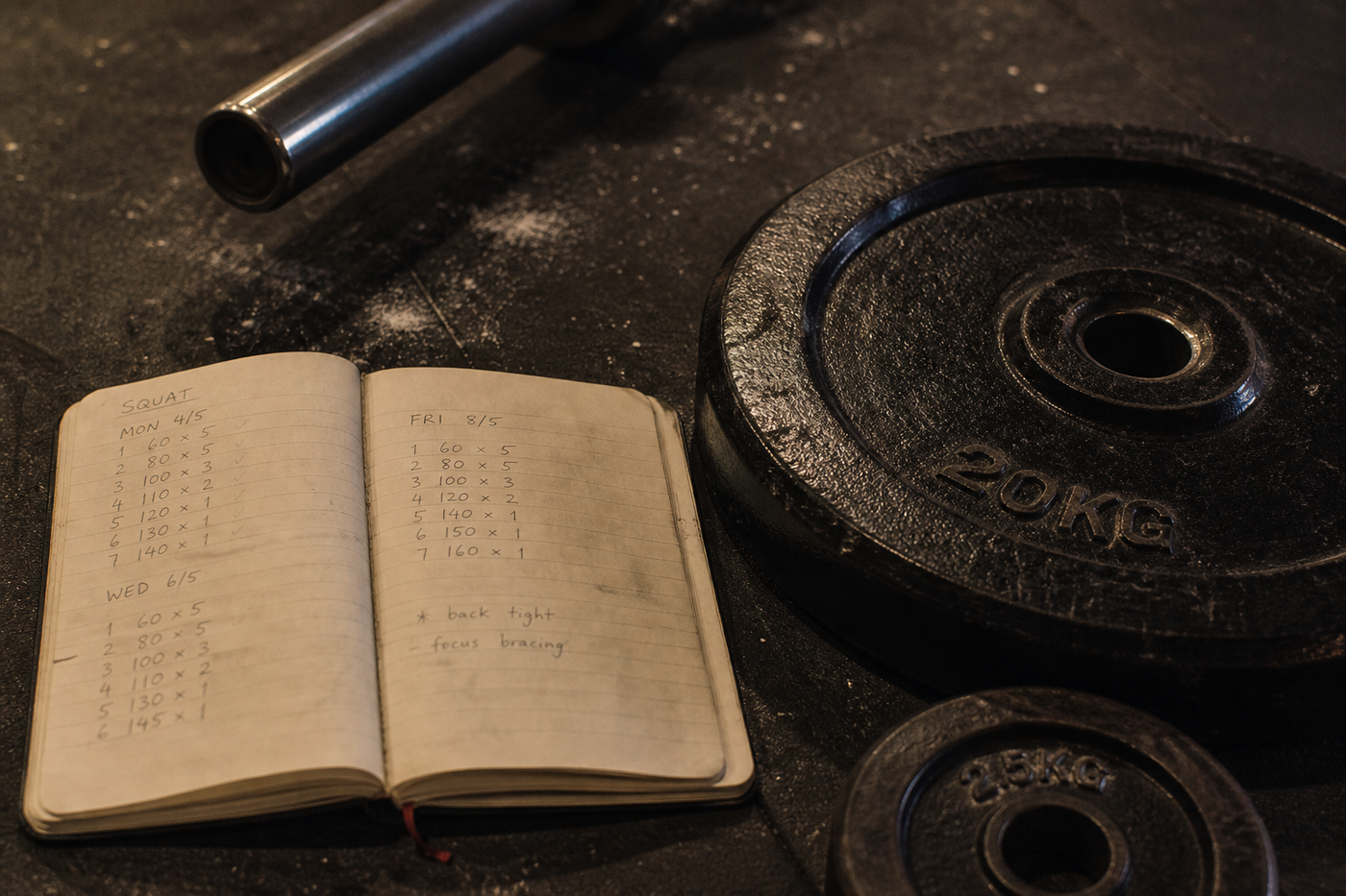 Progressive overload without a personal trainer